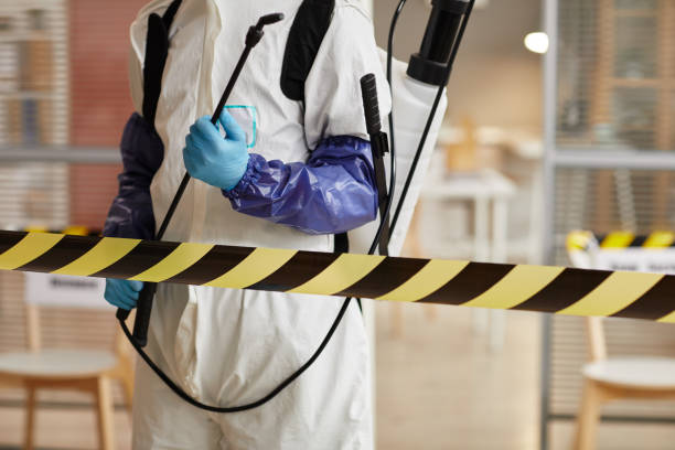 Professional Blood Cleanup technician working in Springfield, MN